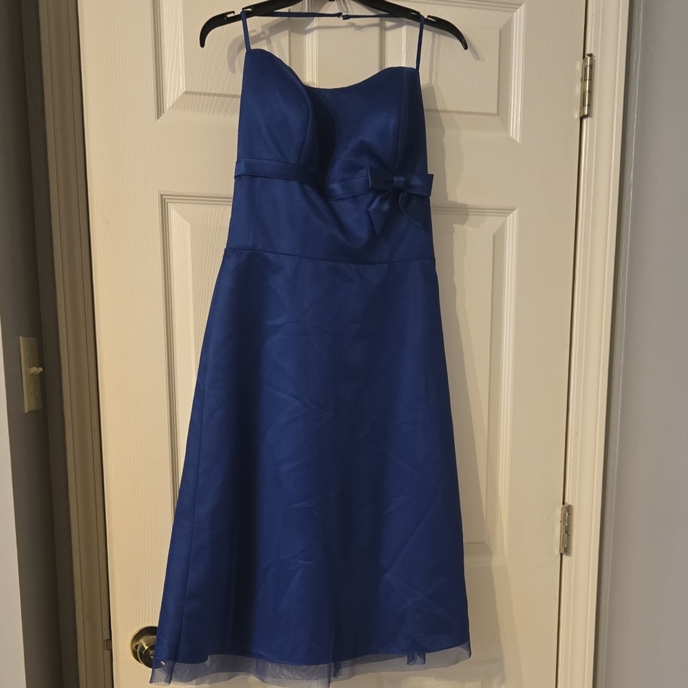 Bill Levkoff Royal Blue Dress